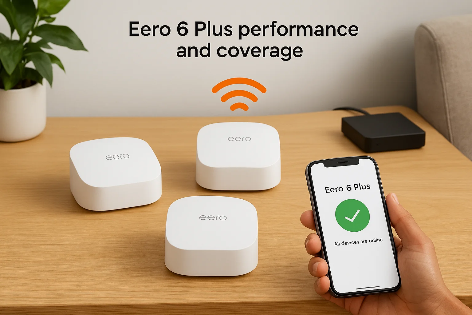 Eero 6 Plus performance and coverage