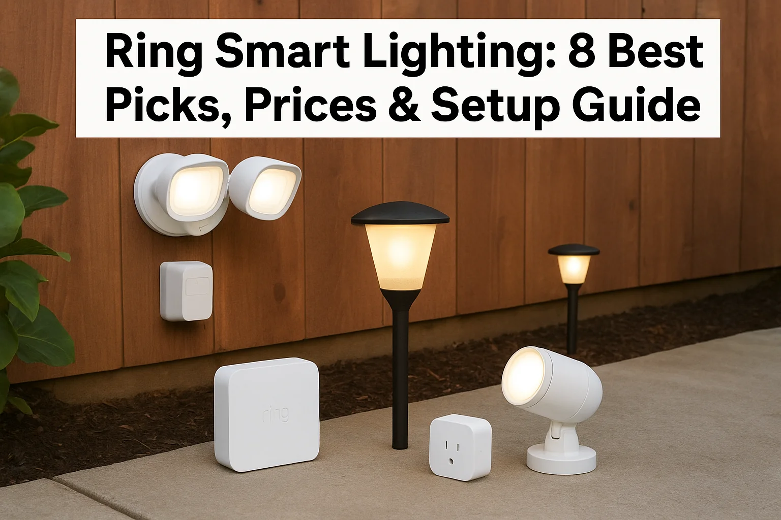 Ring Smart Lighting: 8 Best Picks, Prices & Setup Guide