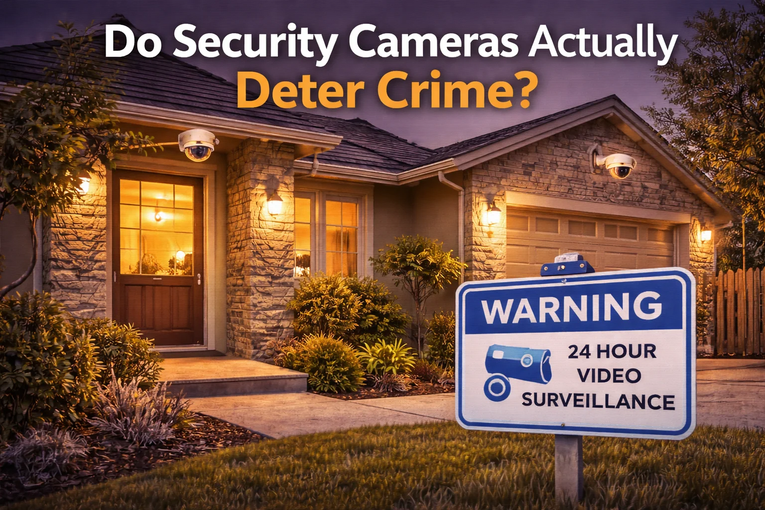 Do Security Cameras Actually Deter Crime? What the Research Shows
